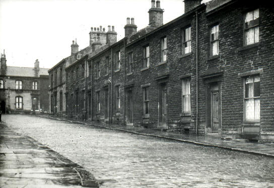 Old cobbled street